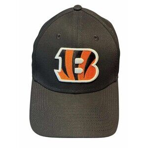 Cincinnati Bengals New Era 9FORTY Adjustable NFL Hat Black Strapback Cap Unisex